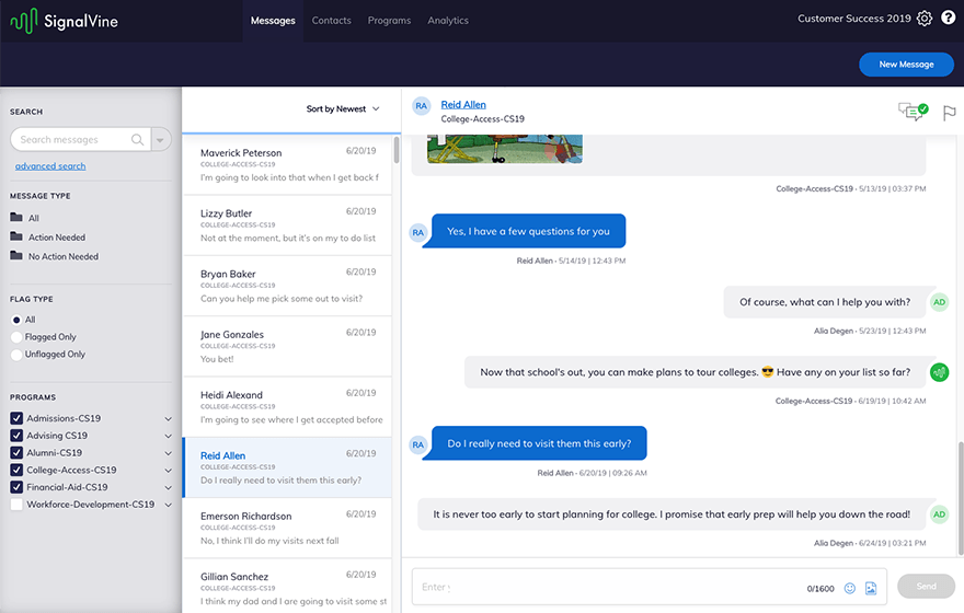 Automate messages and responses